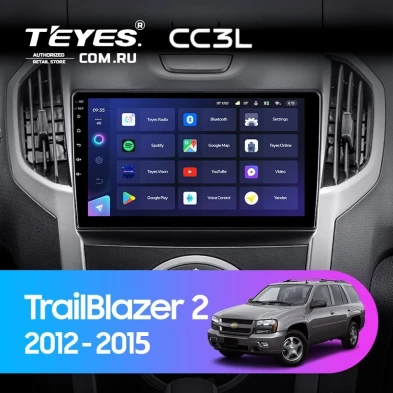 Штатная магнитола Teyes CC3L 4/32 Chevrolet TrailBlazer 2 (2012-2015)