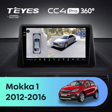 Штатная магнитола Teyes CC4 Pro 360 8/128 Opel Mokka 1 (2012-2016)