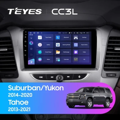 Штатная магнитола Teyes CC3L 4/32 Chevrolet Suburban GMT K2YC (2014-2020)