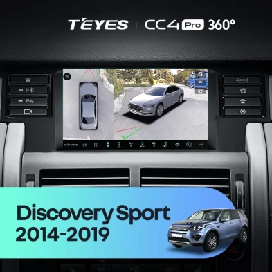 Штатная магнитола Teyes CC4 Pro 360 12/256 Land Rover Discovery Sport (2014-2019)