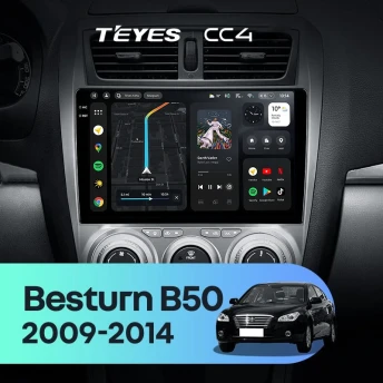 Штатная магнитола Teyes CC4 6/64 FAW Besturn B50 (2009-2014) F2