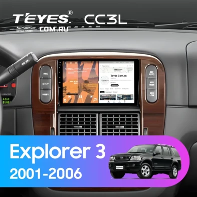Штатная магнитола Teyes CC3L 4/64 Ford Explorer 3 (2001-2006)