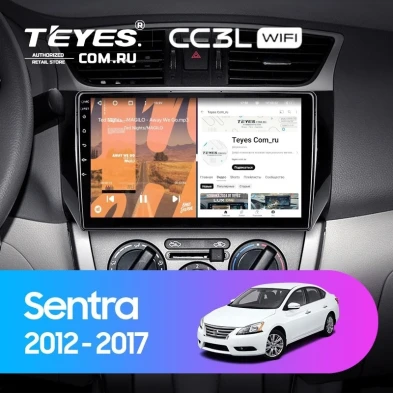 Штатная магнитола Teyes CC3L WiFi 2/32 Nissan Sentra B17 (2012-2017)