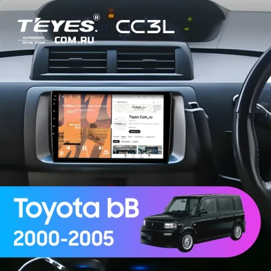 Штатная магнитола Teyes CC3L 4/32 Toyota bB 1 (2000-2005)