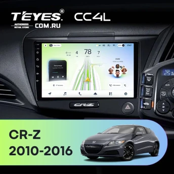 Штатная магнитола Teyes CC4L 6/64 Honda CR-Z 1 (2010-2016) Правый руль