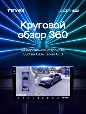 Штатная магнитола Teyes CC3 2K 360 6/128 Ford Mondeo 5 (2014-2019)