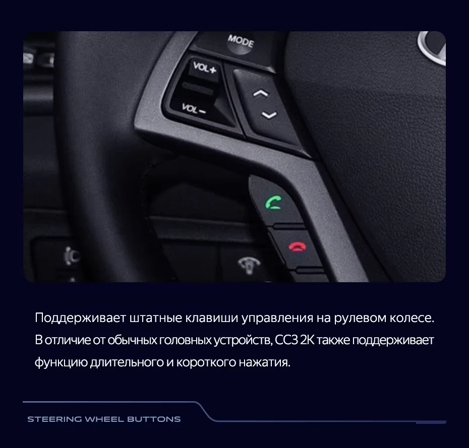 Штатная магнитола Teyes CC3 2K 6/128 Hyundai Veloster FS (2011-2017) Тип-B