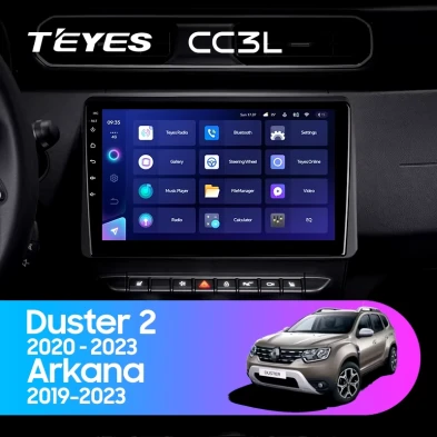 Штатная магнитола Teyes CC3L 4/32 Renault Arkana (2019-2023) F2