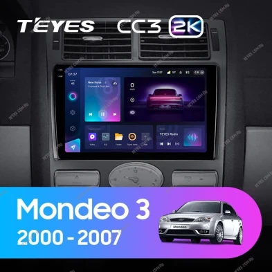 Штатная магнитола Teyes CC3 2K 4/32 Ford Mondeo 3 (2000-2007) F2