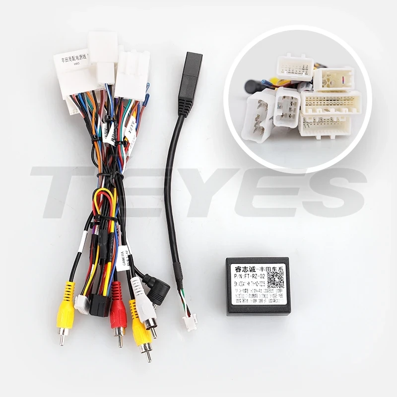 Переходная рамка Toyota Rush (2015-2018) Правый руль (9")