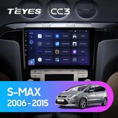 Штатная магнитола Teyes CC3 4/32 Ford S-MAX (2006-2015) F2