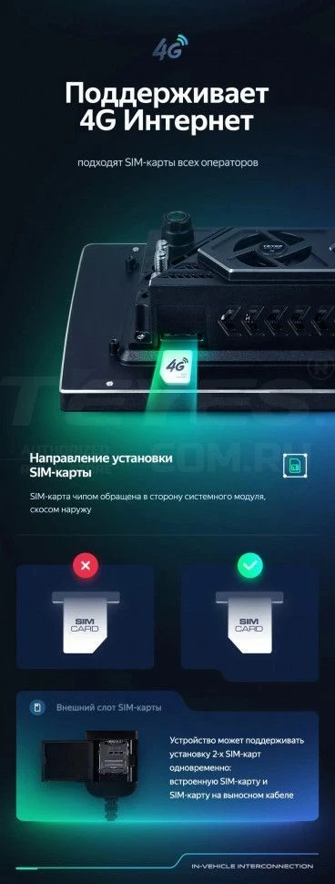 Штатная магнитола Teyes CC3 2K 4/32 SsangYong Korando 3 (2010-2013) (11")