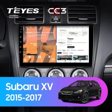 Штатная магнитола Teyes CC3 4/32 Subaru XV (2015-2017) F1