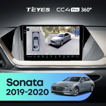 Штатная магнитола Teyes CC4 Pro 360 8/128 Hyundai Sonata DN8 (2019-2020) Тип-B