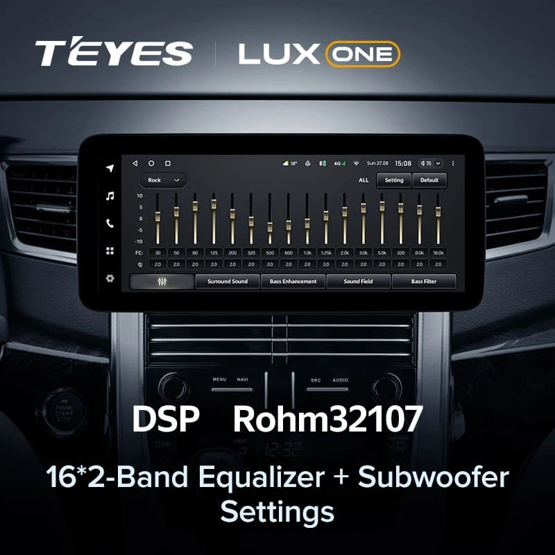 Штатная магнитола Teyes LUX ONE 4/64 Toyota Alphard 2 H20 (2008-2014) Тип-B