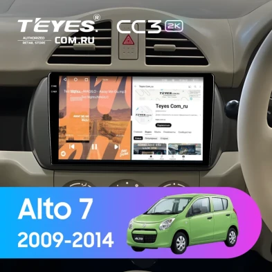 Штатная магнитола Teyes CC3 2K 4/32 Suzuki Alto 7 (2009-2014)
