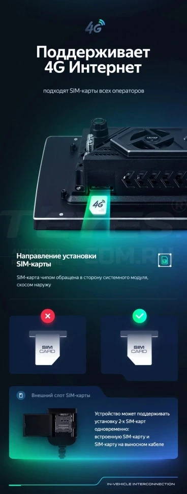 Штатная магнитола Teyes CC3 2K 4/32 Kia Sportage 4 QL (2016-2018) Тип-A (13")