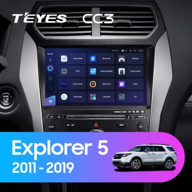 Штатная магнитола Teyes CC3 4/32 Ford Explorer 5 (2011-2019) Тип-A