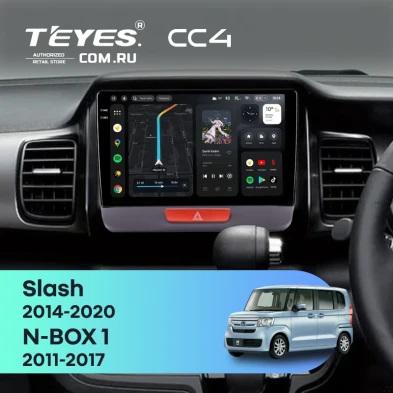 Штатная магнитола Teyes CC4 8/128 Honda N-BOX 1 (2011-2017)