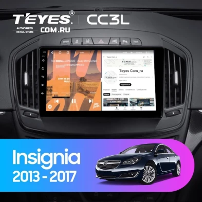 Штатная магнитола Teyes CC3L 4/64 Opel Insignia (2013-2017) Тип-A