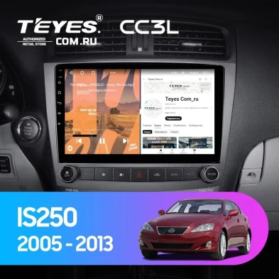 Штатная магнитола Teyes CC3L 4/32 Lexus IS250 XE20 (2005-2013) (Lp)