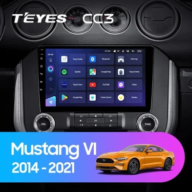 Штатная магнитола Teyes CC3 4/32 Ford Mustang VI S550 (2014-2023) F1