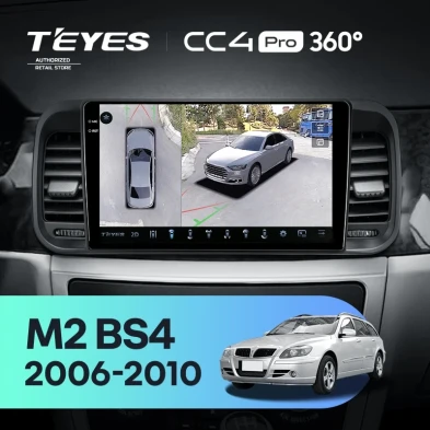 Штатная магнитола Teyes CC4 Pro 360 8/128 Brilliance M2 (BS4) (2006-2010)