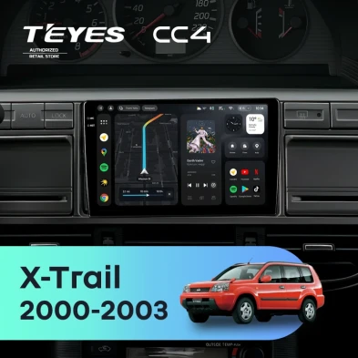 Штатная магнитола Teyes CC4 6/64 Nissan X-Trail 1 T30 (2000-2003)
