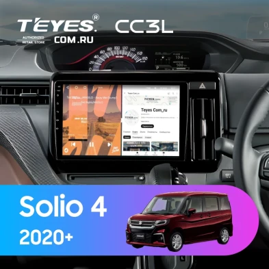 Штатная магнитола Teyes CC3L 4/64 Suzuki Solio 4 (2020-2026)