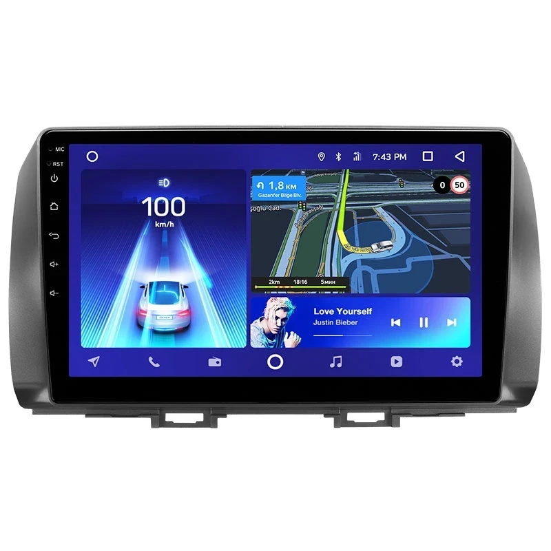 Переходная рамка Toyota bB 2 QNC20 (2005-2016) (9")