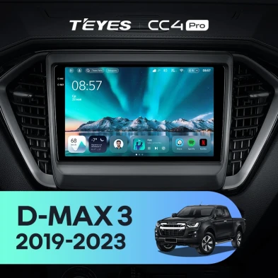 Штатная магнитола Teyes CC4 Pro 12/256 lsuzu D-MAX 3 RG (2019-2023)