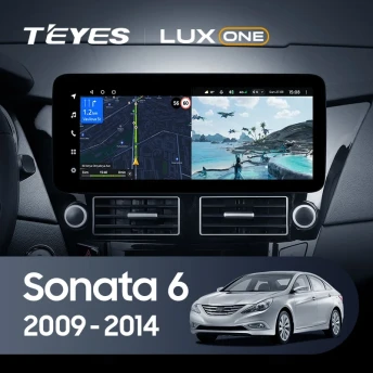 Штатная магнитола Teyes LUX ONE 6/128 Hyundai Sonata 6 YF (2009-2014)